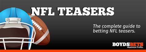 nfl teaser odds|Best NFL Football Teaser Odds Payouts & Leg Betting Strategy .